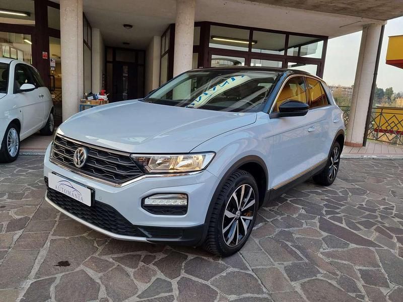 Usata VW T-Roc Style 150 CV (110 kW) 2018 White silver SUV