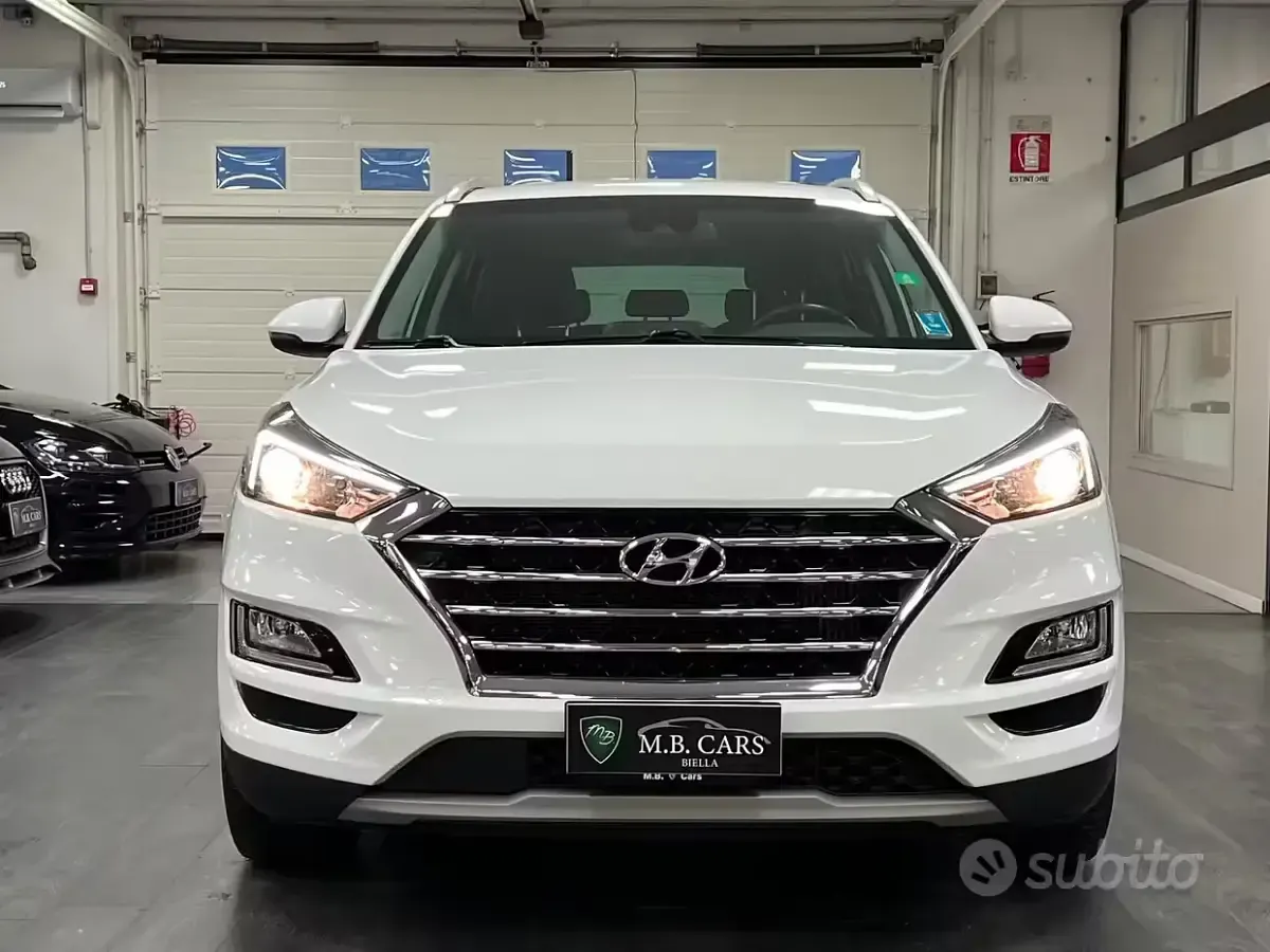 Usata Hyundai Tucson 136 CV (100 kW) 2019 Bianco SUV