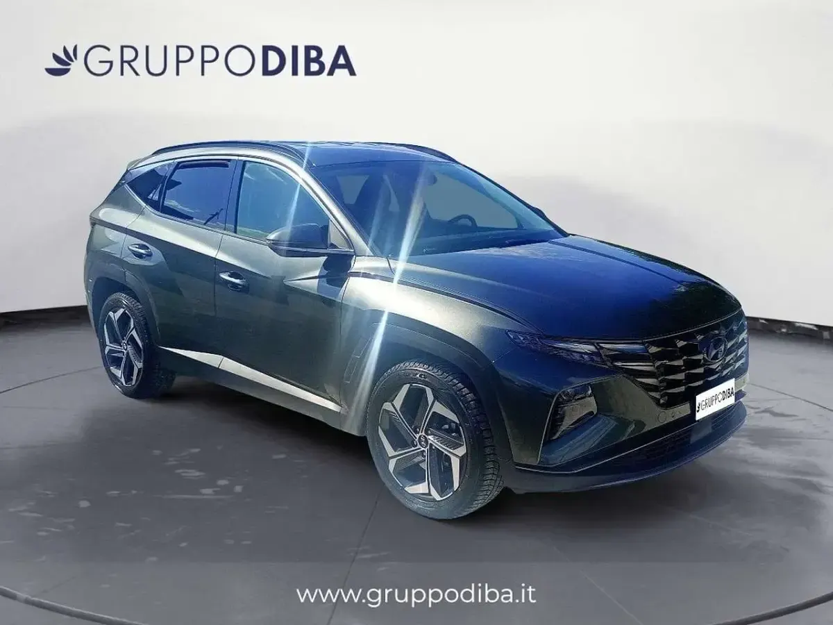 Usata Hyundai Tucson 230 CV (169 kW) 2021 Verde SUV