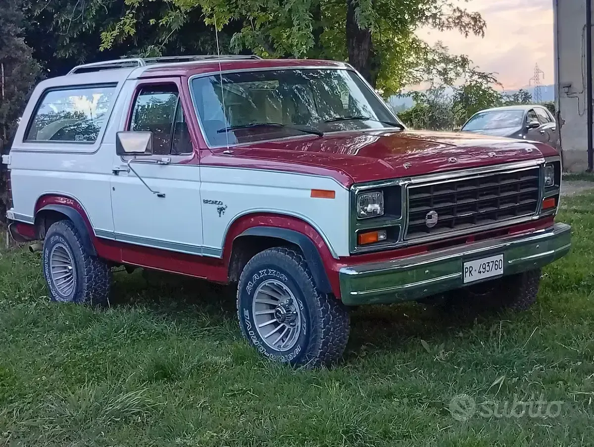 Usata Ford Bronco 1980 Rosso SUV