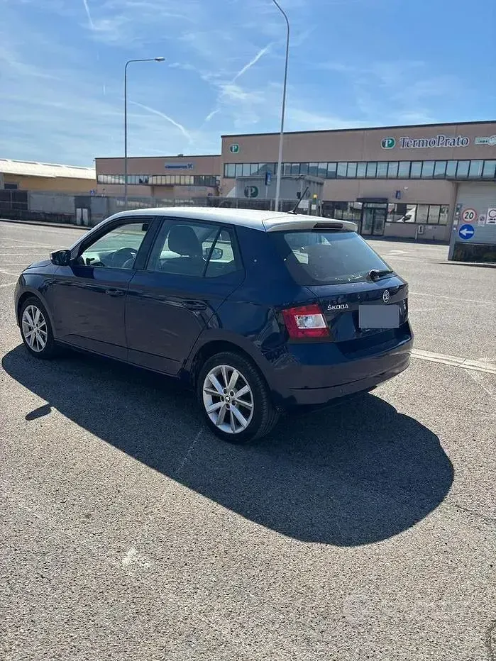 Usata Skoda Fabia 75 CV (55 kW) 2018 Blu Berlina
