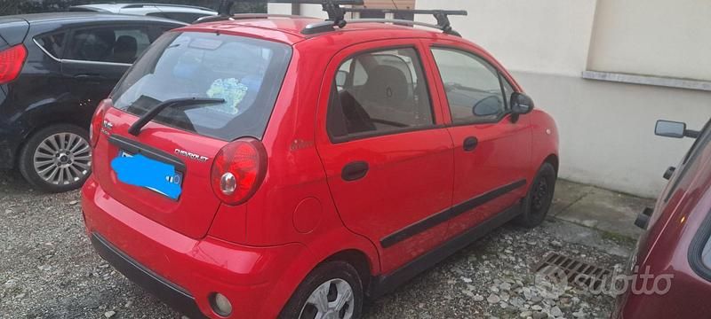 Usata Chevrolet Matiz SE 2008 Rosso Utilitaria