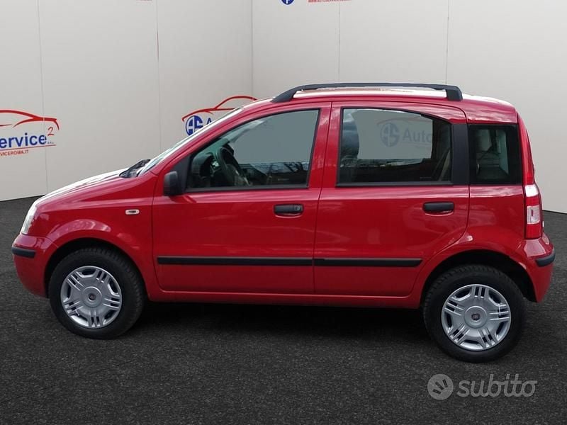 Usata Fiat Panda Dynamic 60 CV (44 kW) 2009 Rosso Utilitaria