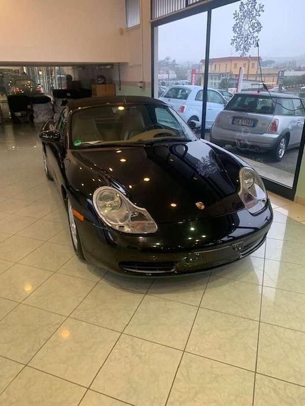 Usata Porsche Boxster 204 CV (150 kW) 1998 Nero Cabrio