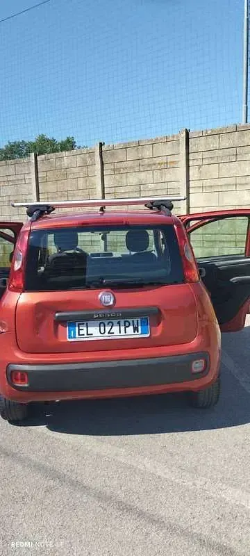 Usata Fiat Panda Easy 86 CV (63 kW) 2012 Arancione Utilitaria