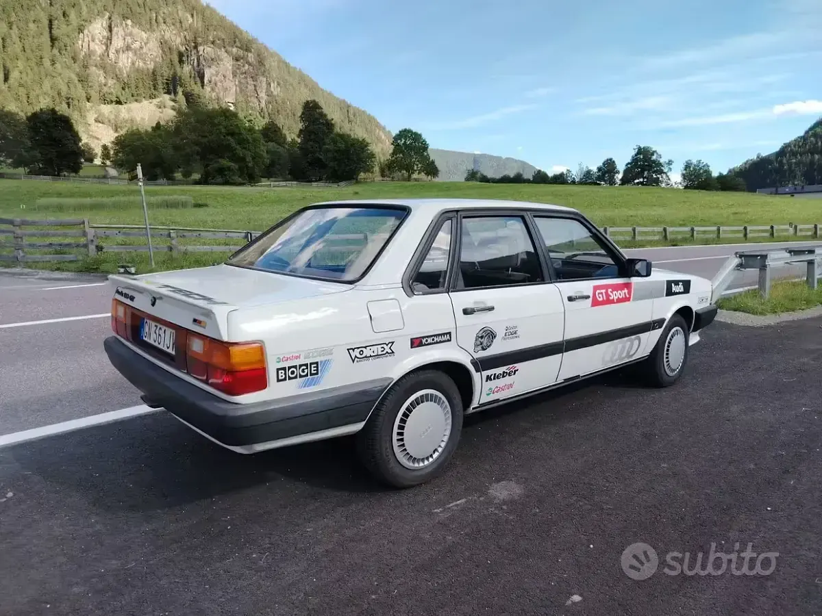 Usata Audi 80 112 CV (82 kW) 1986 Bianco Berlina