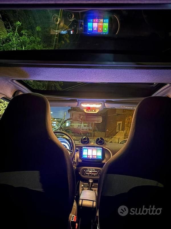 Usata Smart ForFour 90 CV (66 kW) 2017 Grigio Utilitaria