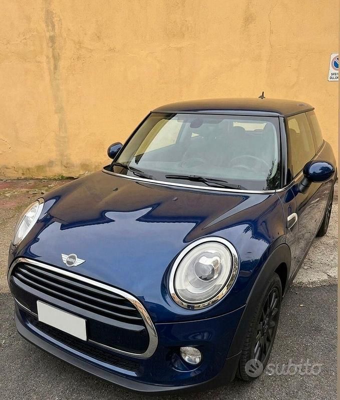 Begagnad Mini ONE 101 HK (74 kW) 2015 Blå Halvkombi