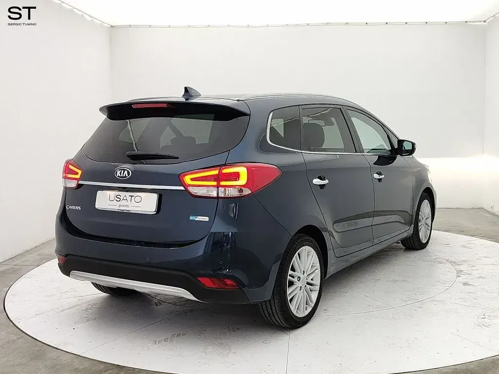 Usata Kia Carens 116 CV (85 kW) 2017 Verde Monovolume