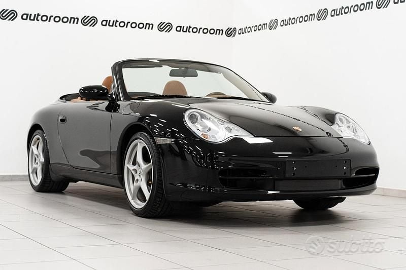 Nero Usata 2004 Porsche 911 Carrera Cabriolet Cabrio | 48.900 € (Super prezzo) - Immagine 1/4