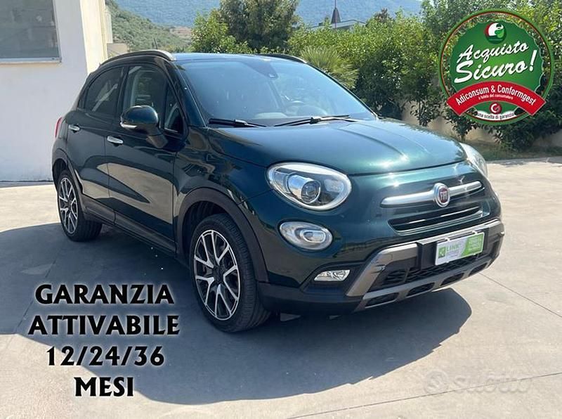 Usata Fiat 500X Cross Plus 140 CV (102 kW) 2016 Verde SUV