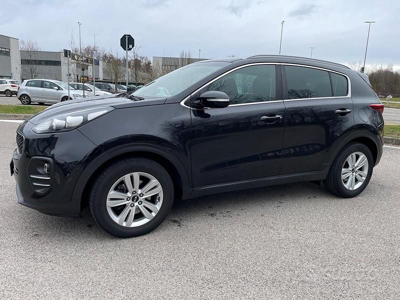 Usata Kia Sportage GT-Line 116 CV (85 kW) 2017 Nero SUV