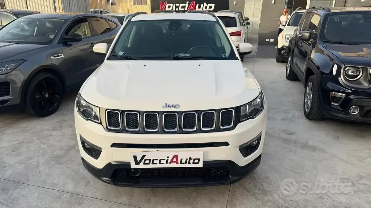 Usata Jeep Compass 120 CV (88 kW) 2018 Bianco SUV