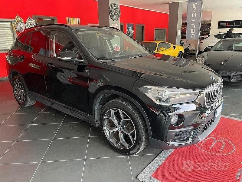 Usata BMW X1 Advantage 150 CV (110 kW) 2019 Nero SUV