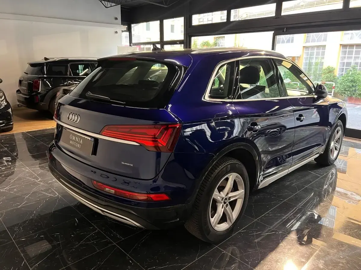 Usata Audi Q5 Advanced Plus 203 CV (149 kW) 2021 Blu SUV