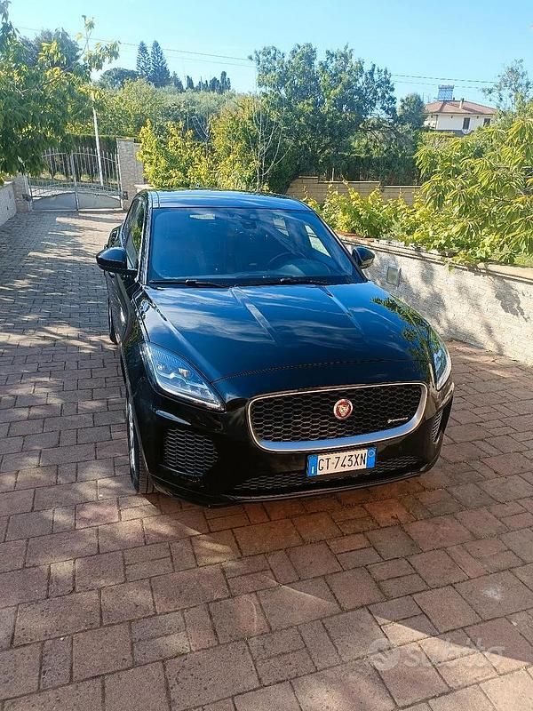 Usata Jaguar E-Pace 150 CV (110 kW) 2020 Nero SUV