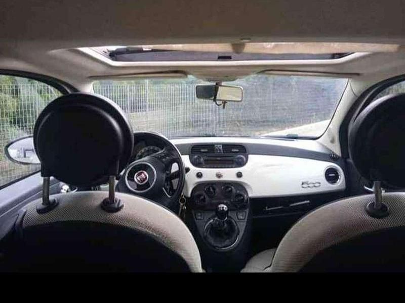 Usata Fiat 500 75 CV (55 kW) 2008 Bianco Utilitaria