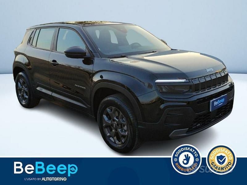 Usata Jeep Avenger Longitude 110 CV (80 kW) 2025 Nero pastello SUV
