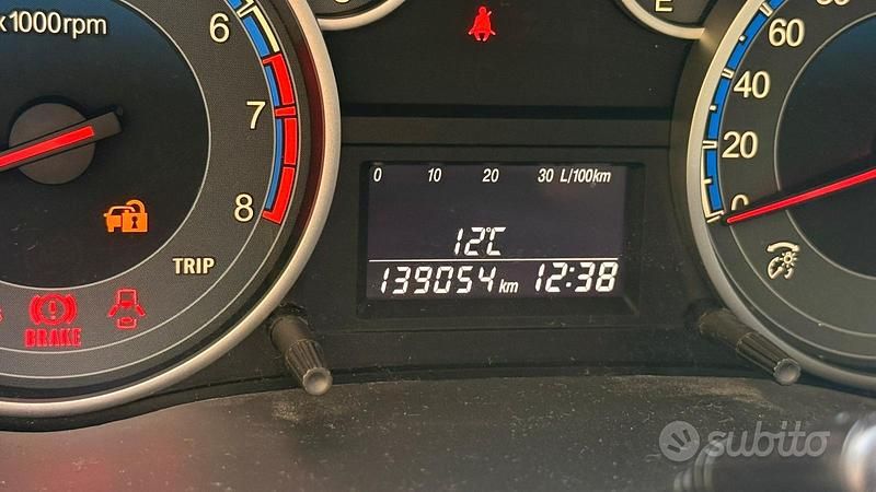 Usata Fiat Sedici Emotion 120 CV (88 kW) 2012 Nero SUV