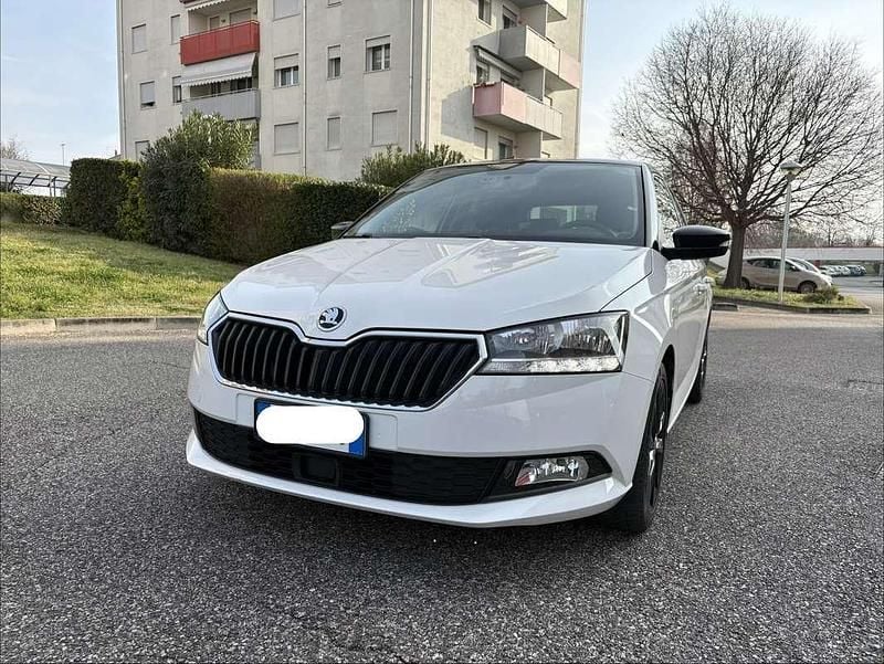 Usata Skoda Fabia 95 CV (69 kW) 2021 Bianco Berlina