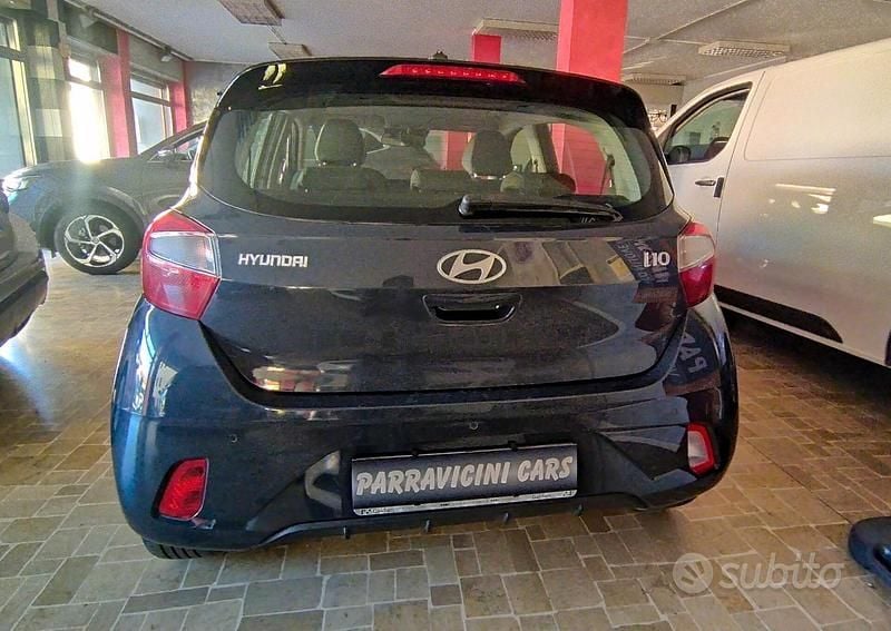 Usata Hyundai i10 Prime 66 CV (48 kW) 2024 Blu Utilitaria