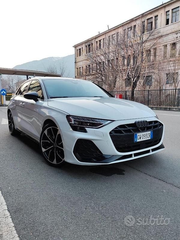 Usata Audi A3 S-Line 150 CV (110 kW) 2024 Bianco Berlina