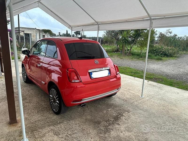 Usata Fiat 500 69 CV (50 kW) 2017 Rosso Berlina