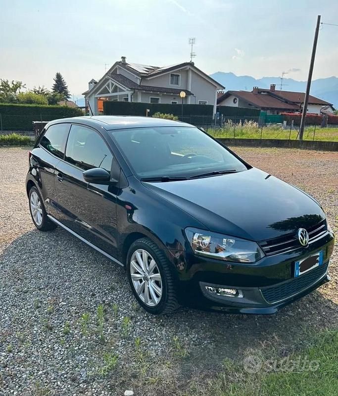 Usata VW Polo 95 CV (69 kW) 2011 Nero Utilitaria
