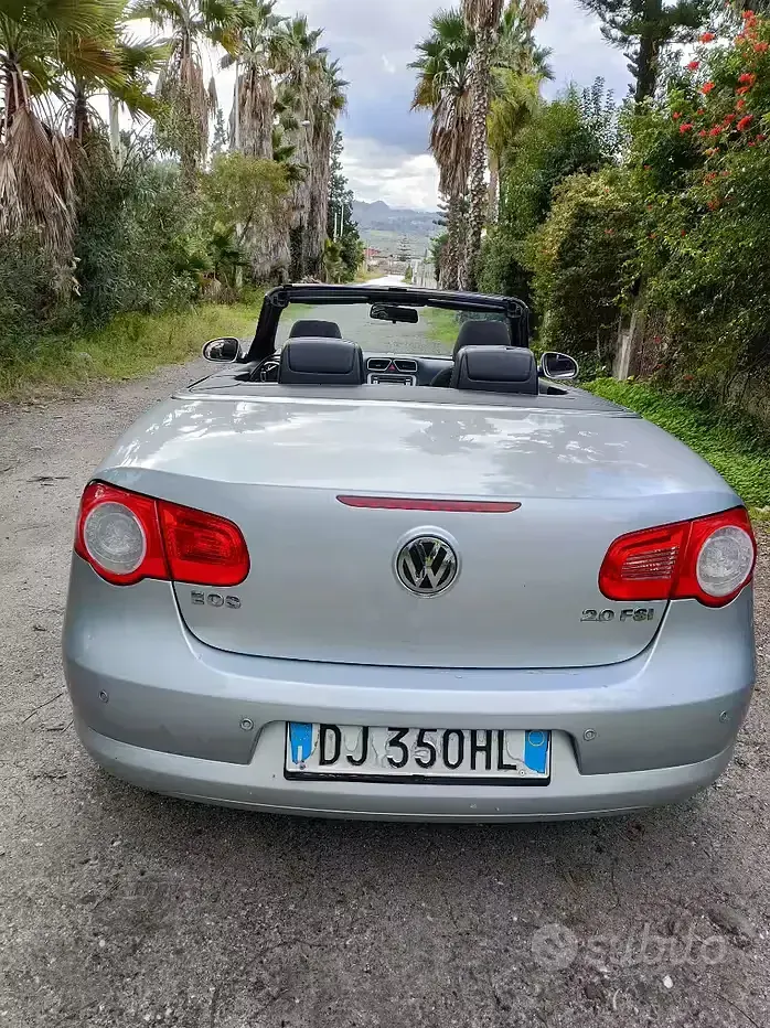 Usata VW Eos 200 CV (147 kW) 2007 Grigio Cabrio