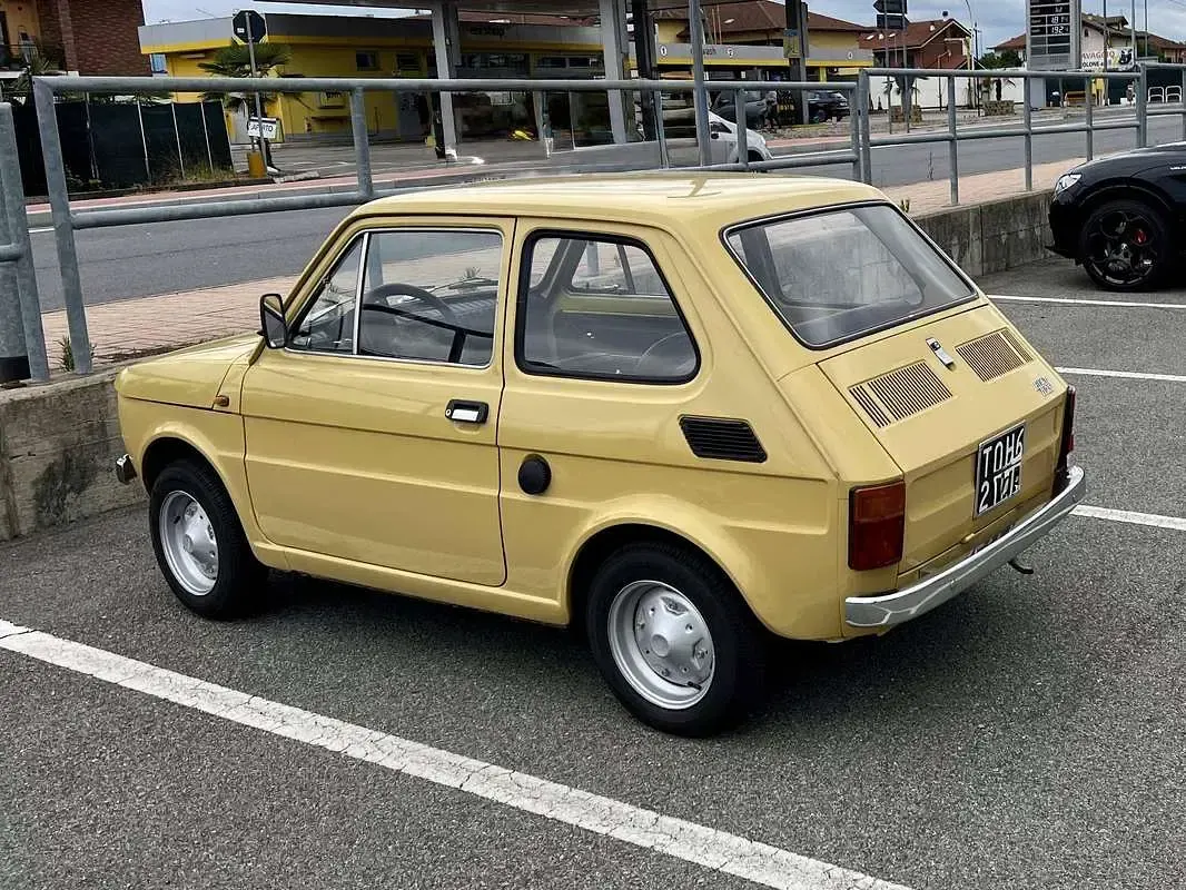 Usata Fiat 126 23 CV (16 kW) 1973 Giallo Utilitaria