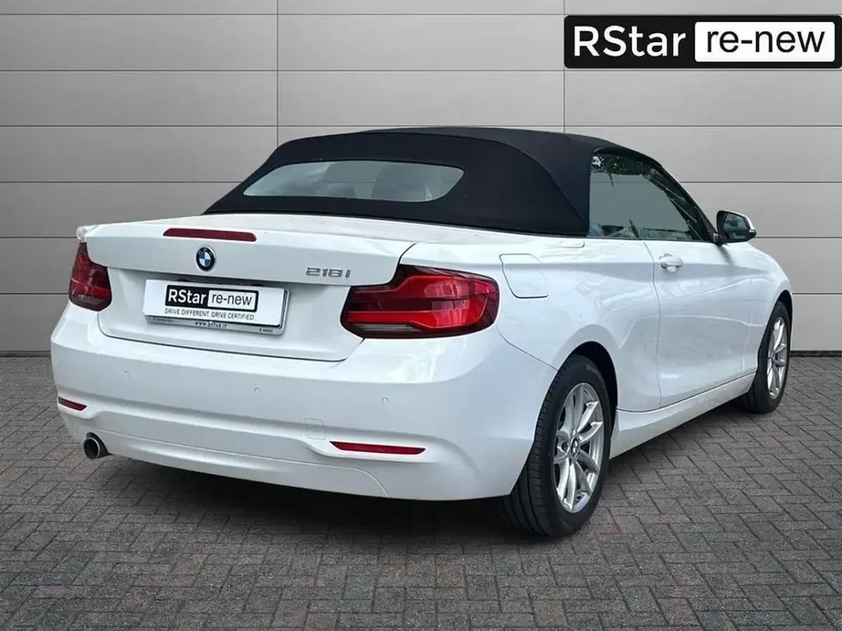 Usata BMW 218 136 CV (100 kW) 2017 Bianco Cabrio