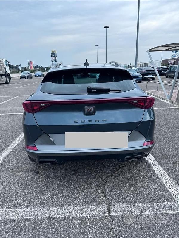 Usata Cupra Formentor 150 CV (110 kW) 2022 Blu SUV