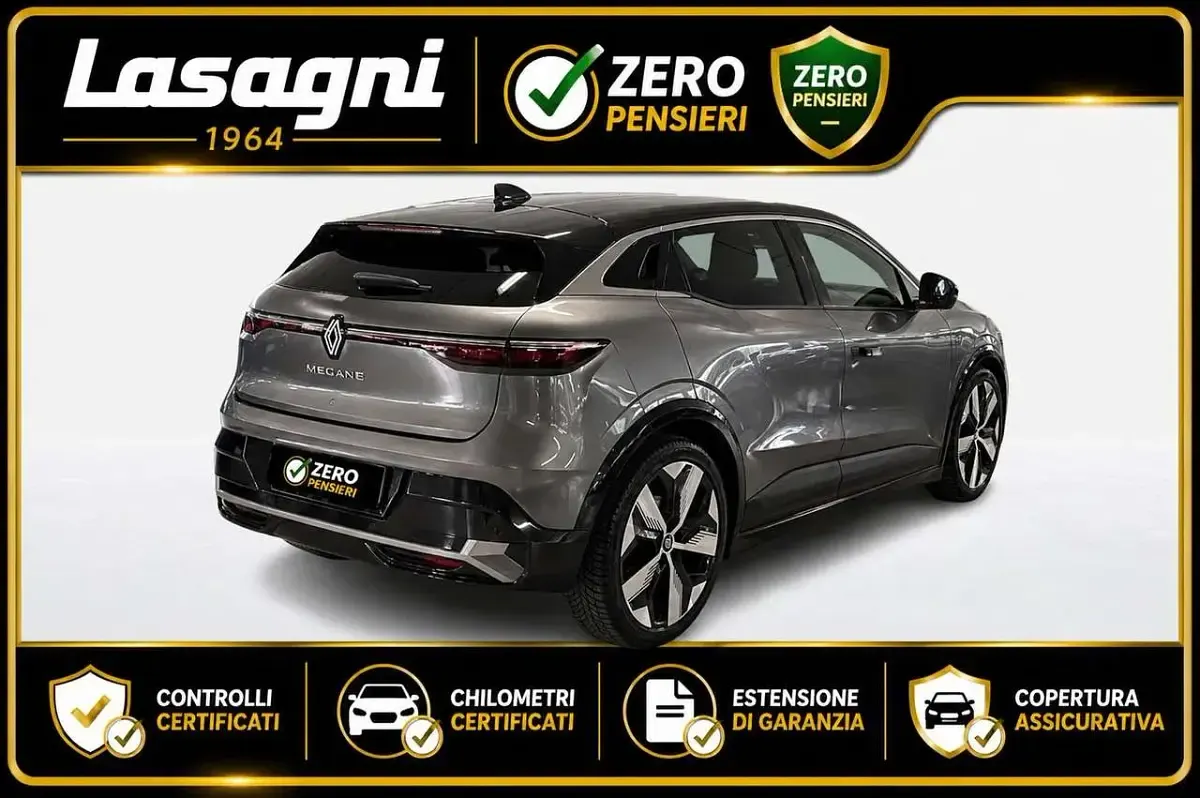 Usado Renault Megane E-Tech Techno 55 kW (75 CV) 2023 Gris Berlina