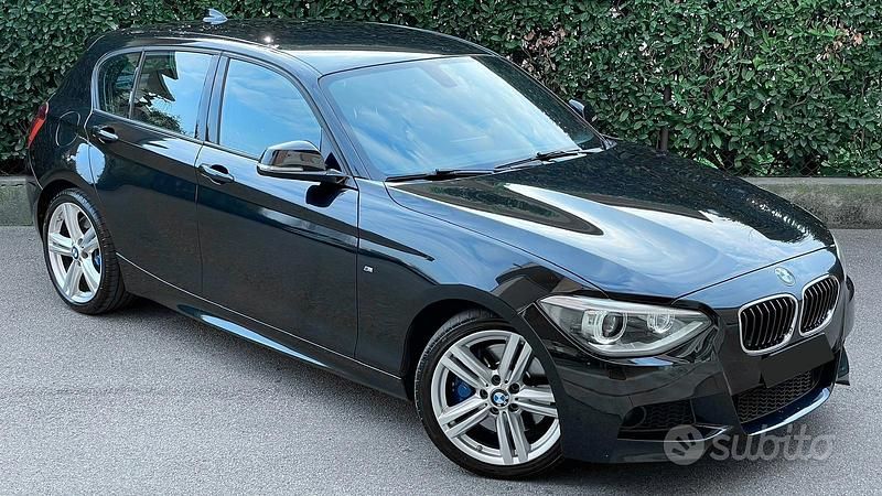 Usata BMW 118 M Sport 143 CV (105 kW) 2015 Nero Utilitaria