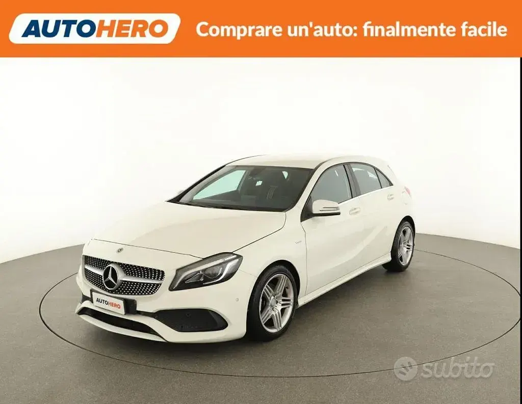 Usata Mercedes A200 136 CV (100 kW) 2018 Bianco Berlina