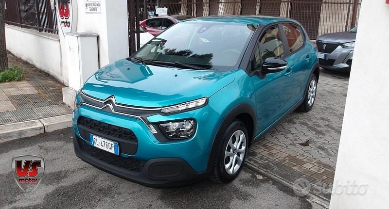 Usata Citroën C3 PureTech 83 CV (61 kW) 2022 Blu Berlina