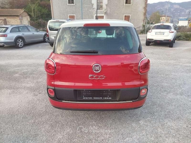 Usata Fiat 500L Living 105 CV (77 kW) 2014 Rosso Monovolume