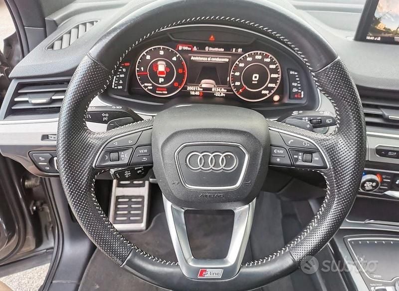 Usata Audi Q7 S-Line 218 CV (160 kW) 2018 Grigio SUV