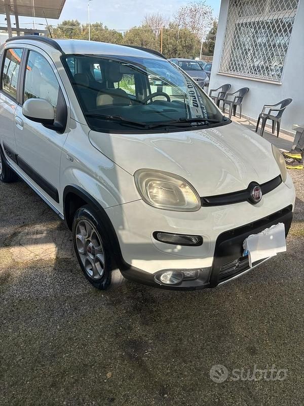 Usata Fiat Panda 4x4 2013 Bianco Utilitaria