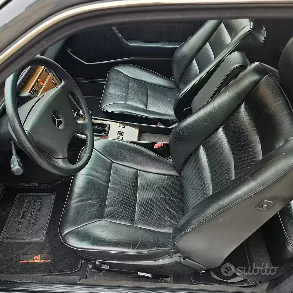 Usata Mercedes 200 122 CV (89 kW) 1991 Nero Coupé