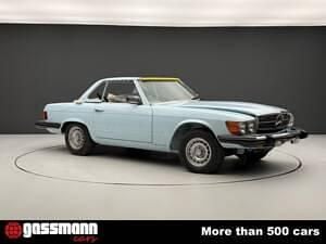 Begagnad Mercedes SL450 224 HK (164 kW) 1976 Blå Cab