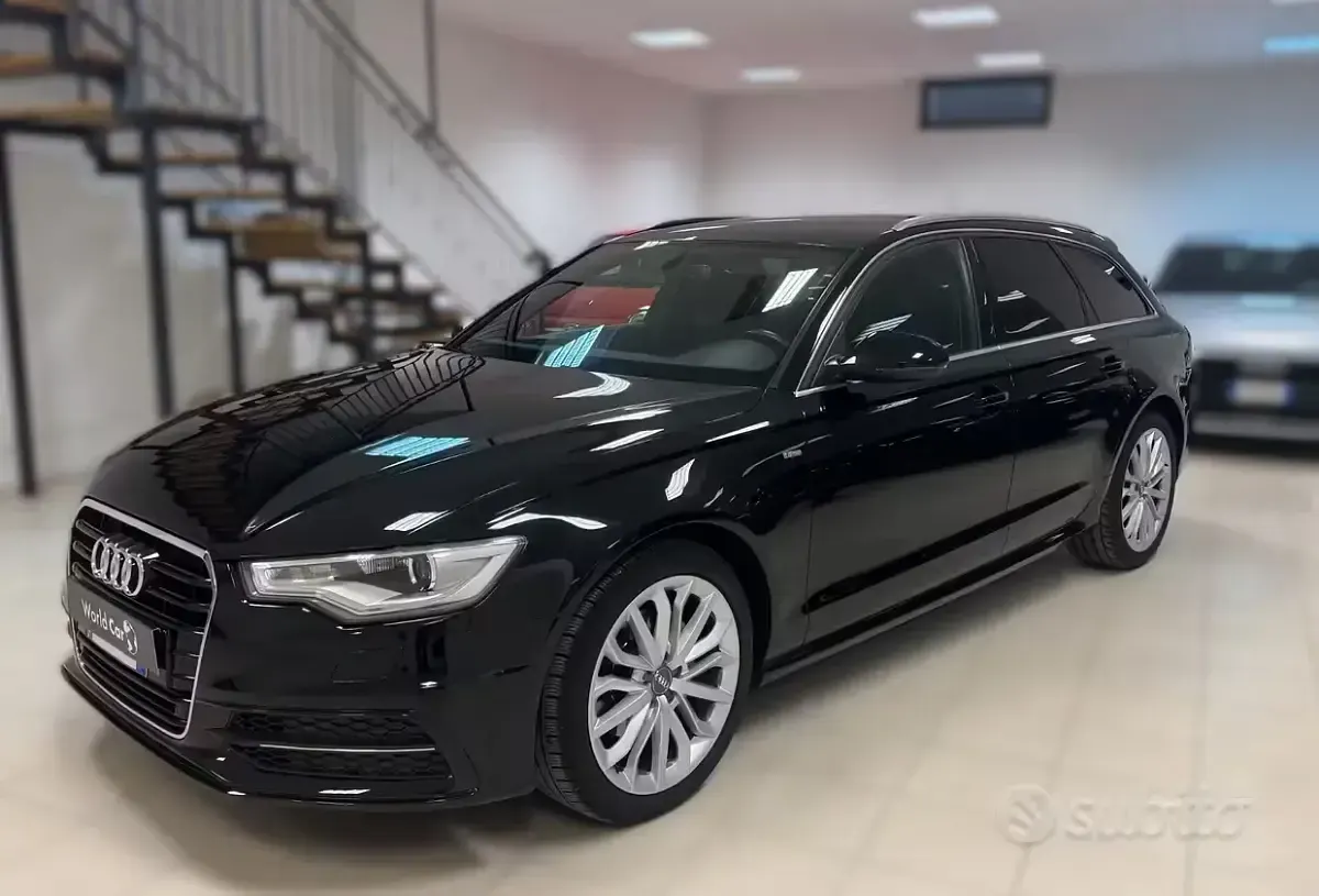 Usata Audi A6 Advanced 177 CV (130 kW) 2013 Nero Station wagon