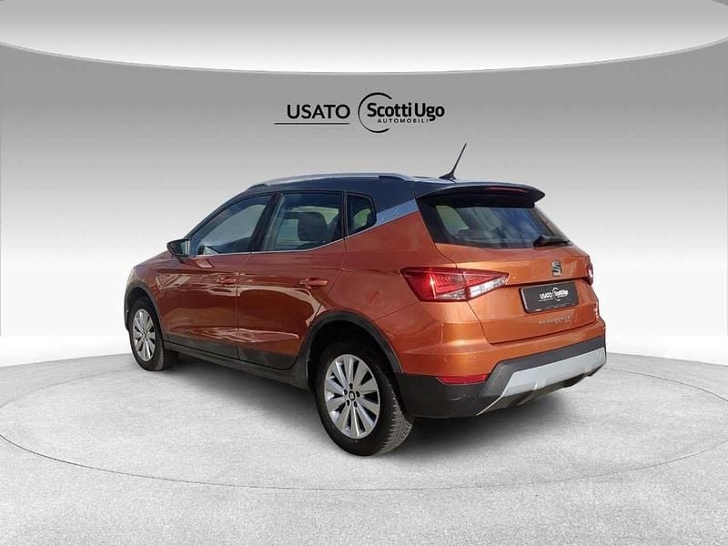 Usata Seat Arona XCELLENCE 95 CV (69 kW) 2018 Arancio SUV