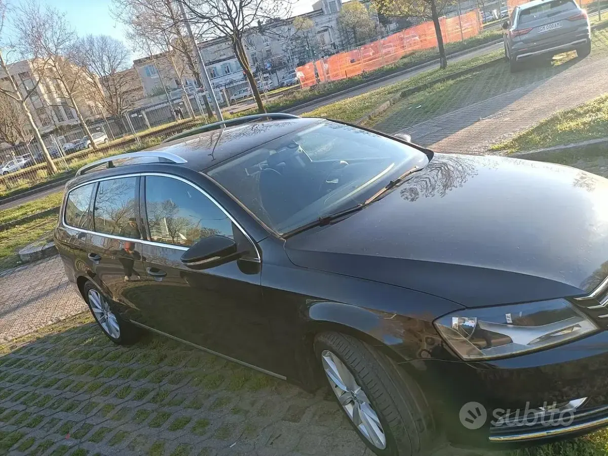 Usata VW Passat 140 CV (102 kW) 2012 Nero Berlina