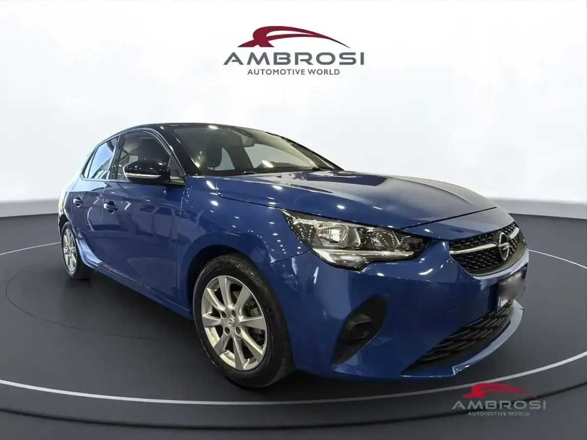 Usata Opel Corsa Edition 75 CV (55 kW) 2021 Blu Utilitaria