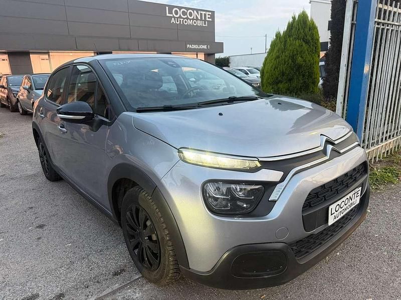 Argento Usata 2021 Citroën C3 PureTech Tre volumi | 8490 € (Super prezzo) - Immagine 1/3