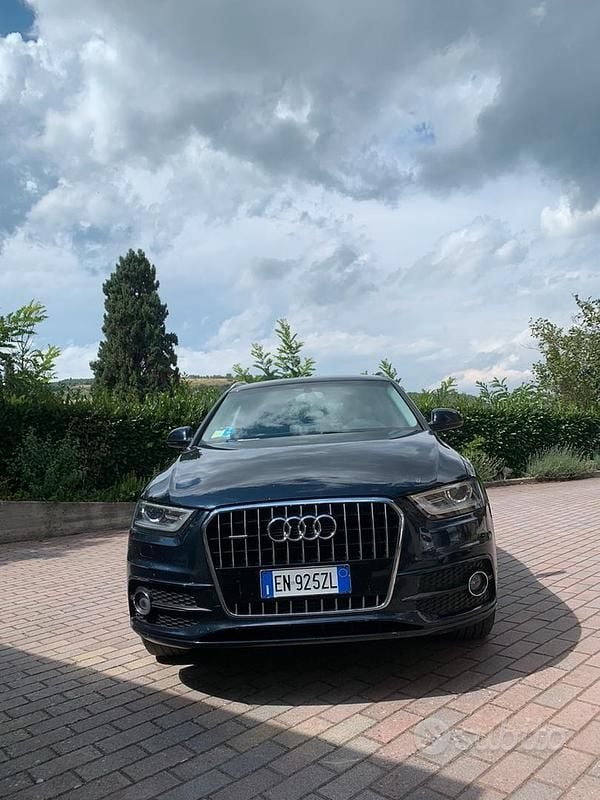 Usata Audi Q3 S-Line 140 CV (102 kW) 2012 Blu SUV