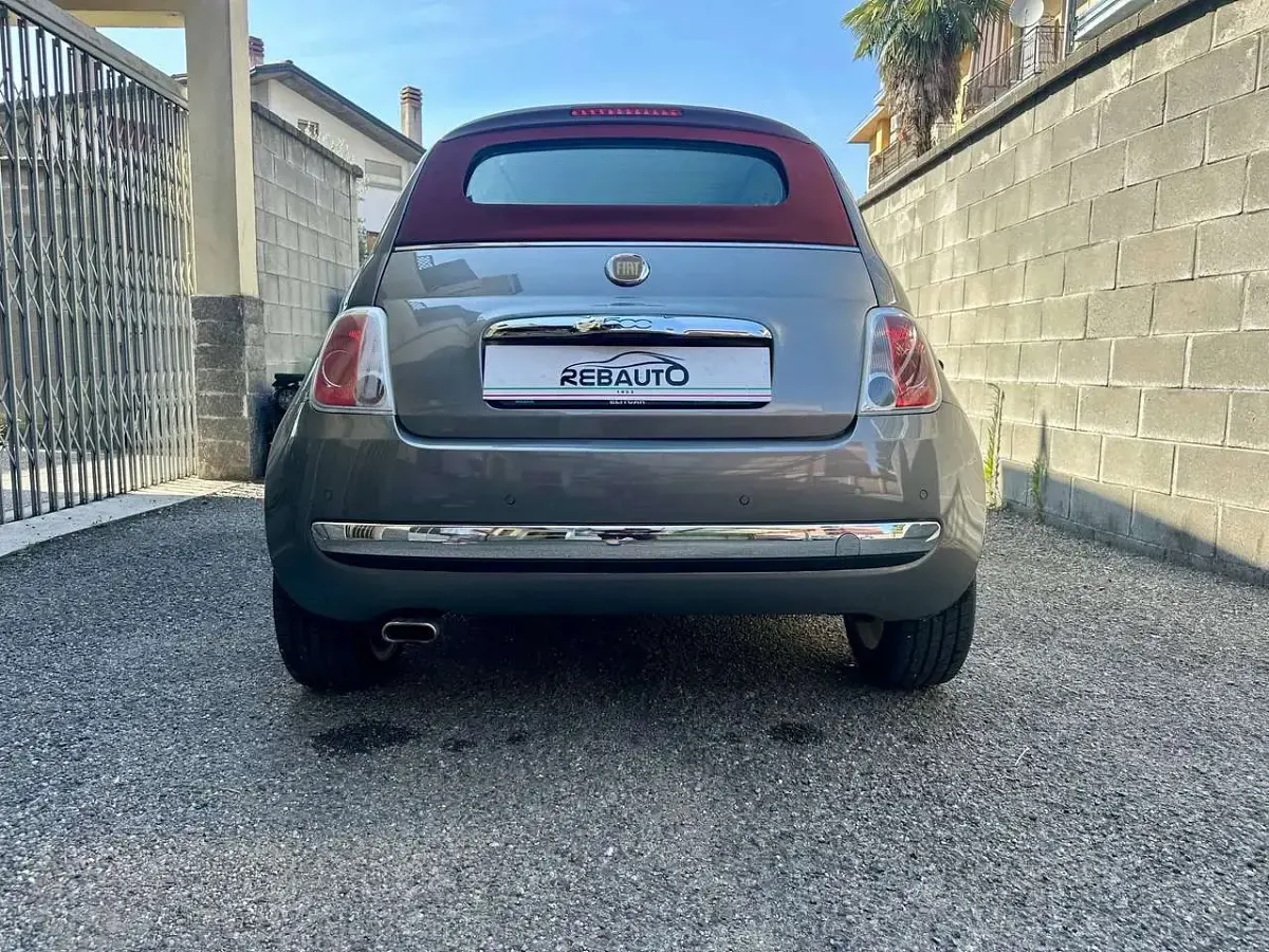 Usata Fiat 500C Rock 86 CV (63 kW) 2011 Grigio Cabrio