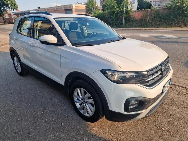Bianco Usata 2020 VW T-Cross Style SUV | 17.400 € (Buon prezzo) - Immagine 1/4