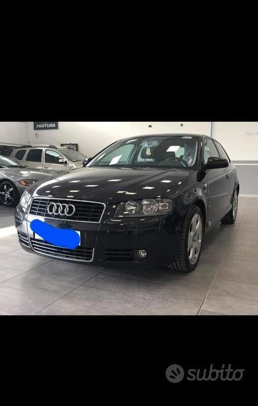 Usata Audi A3 Ambition 105 CV (77 kW) 2005 Nero Berlina